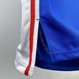 2025 76ers GEORGEG #8 Blue NBA Jerseys 热压