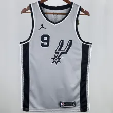 2021 Spurs PARKER #9 Grey NBA Jerseys