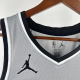 2021 Spurs GINOBILI #20 Grey NBA Jerseys
