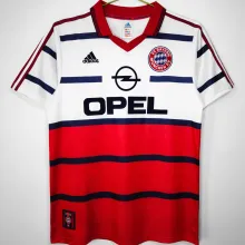 1998/2000 BFC Away White Retro Soccer Jersey