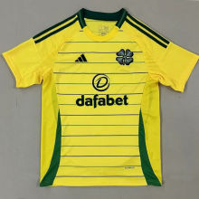 2024/25 Celtic Away Yellow Green Fans Jersey