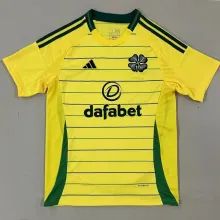 2024/25 Celtic Away Yellow Green Fans Jersey