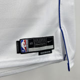 2025 Mavericks THOMPSON #31 White NBA Jerseys