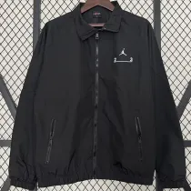 2025 Jordon Black Windbreaker