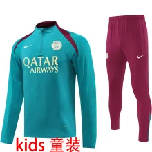 2025 PSG Kids Green Sweater Tracksuit