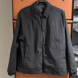 2025 Jordon Black Windbreaker