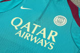 2025 PSG Kids Green Sweater Tracksuit