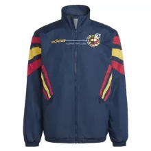 2025 Spain Sapphire Blue Windbreaker