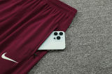 2025 PSG Wine Red Kids Sweater Tracksuit