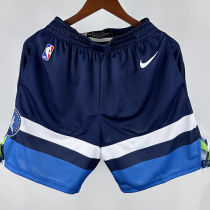 2025 Timberwolves Dark Blue NBA Cotton Pants