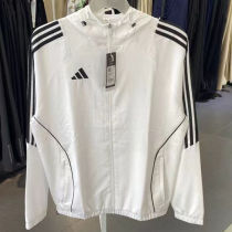 2025 Ad~ White Windbreaker