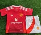 2024/25 M Utd Home Red Kids Soccer Jersey