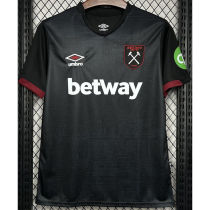 2024/25 West Ham Away Black Fans Soccer Jersey