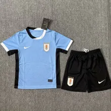 2024/25 Uruguay Home Kids Soccer Jersey
