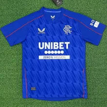 2024/25 Glasgow Rangers Home Blue Fans Jersey