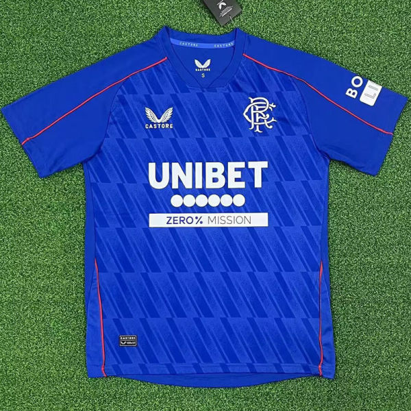 2024/25 Glasgow Rangers Home Blue Fans Jersey