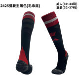 2024/25 M Utd Home Black Sock