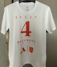 2024/25 Spain White Cotton Shirt