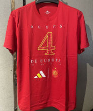 2024/25 Spain Red Cotton Shirt