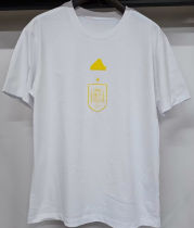 2024/25 Spain White Cotton Shirt