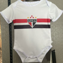 2024/25 Sao Paulo Home White Baby Suit