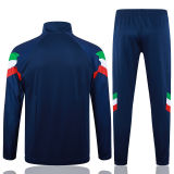 2025 Italy Sapphire Blue Jacket Tracksuit
