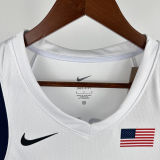 2025 Team USA HALIBURTON #9 White NBA Jerseys