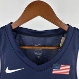 2025 Team USA BOOKER #15 Sapphire Blue NBA Jerseys