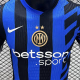 2024/25 In Milan Home Player Version Soccer Jersey