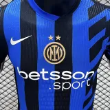 2024/25 In Milan Home Player Version Soccer Jersey