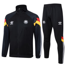 2025 Germany Black Jacket Tracksuit
