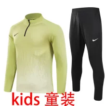 2025 Nk~ Green Kids Sweater Tracksuit