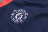 2025 M Utd Red Kids Sweater Tracksuit