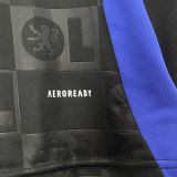 2024/25 Lyon Away Black Fans Soccer Jersey