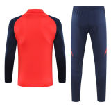 2025 M Utd Red Kids Sweater Tracksuit