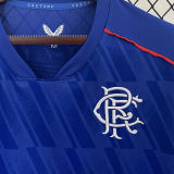 2024/25 Glasgow Rangers Home Blue Fans Jersey