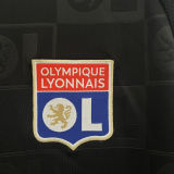 2024/25 Lyon Away Black Fans Soccer Jersey
