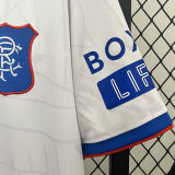 2024/25 Glasgow Rangers Away White Fans Jersey