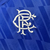 2024/25 Glasgow Rangers Home Blue Fans Jersey