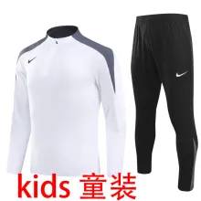 2025 Nk~ White Kids Sweater Tracksuit