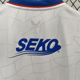 2024/25 Glasgow Rangers Away White Fans Jersey