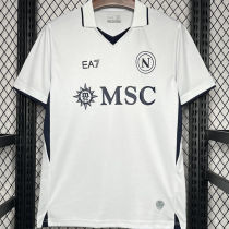 2024/25 Napoli Away White Fans Soccer Jersey