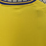 2024/25 Al Nassr Home Yellow Fans Soccer Jersey