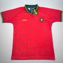 1995/96 Portugal Home Red Retro Soccer Jersey
