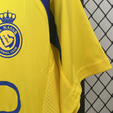 2024/25 Al Nassr Home Yellow Fans Soccer Jersey