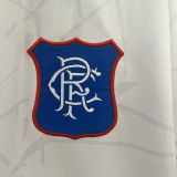 2024/25 Glasgow Rangers Away White Fans Jersey