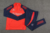 2025 M Utd Red Kids Sweater Tracksuit