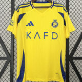 2024/25 Al Nassr Home Yellow Fans Soccer Jersey