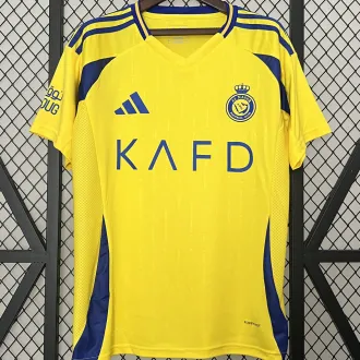 2024/25 Al Nassr Home Yellow Fans Soccer Jersey