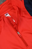 2025 M Utd Red Kids Sweater Tracksuit